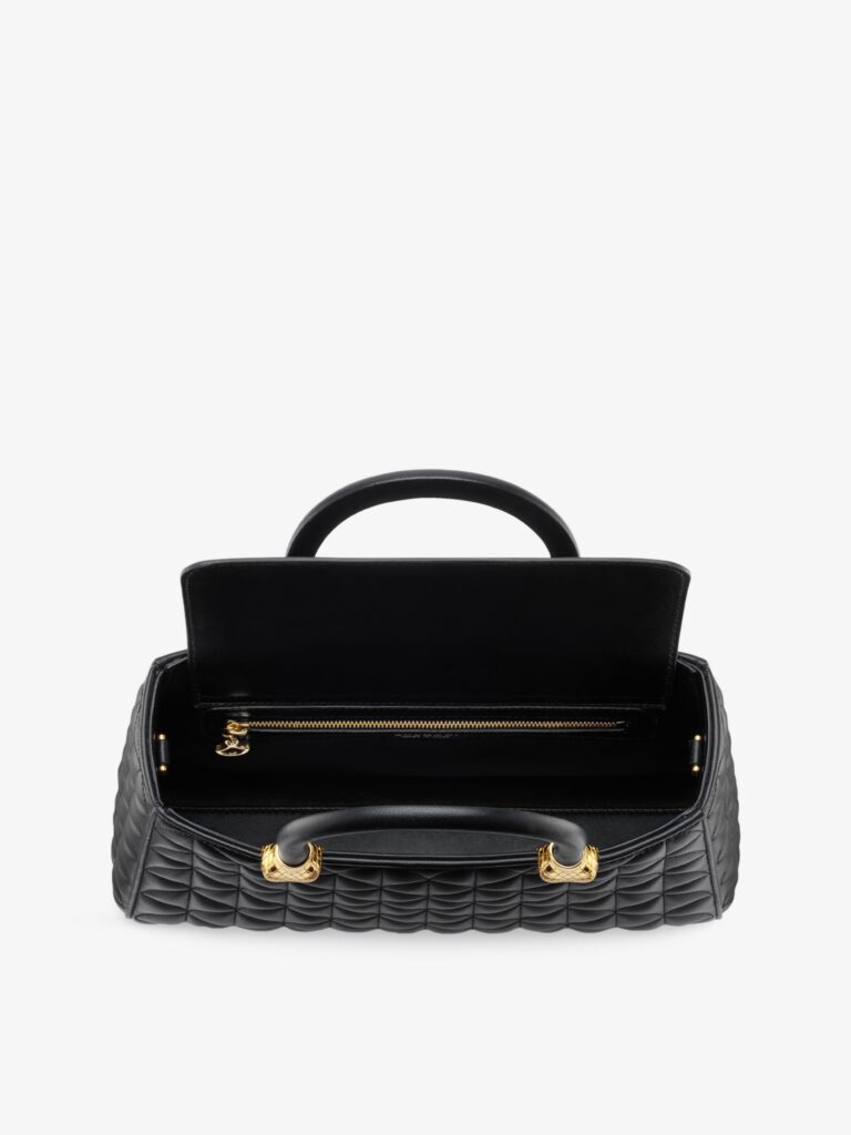 Serpentine Day Duo Leather Top Handle Bag Full Size Image 4