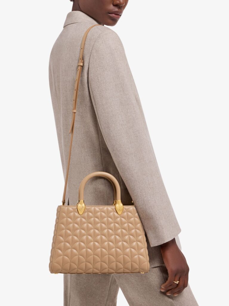 Serpentine Day Duo Leather Top Handle Bag Full Size Image 4