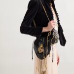 Château Treasures Patchwork Suede and Leather Shoulder Bag Thumbnail 4