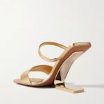 Rene Metallic Leather Sandals Thumbnail 4