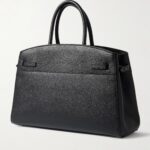 The Hudson Textured-leather Tote Thumbnail 4