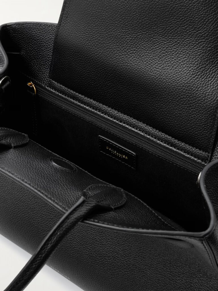 The Hudson Textured-leather Tote Full Size Image 2