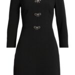 Bow Embellished A-Line Dress Thumbnail 2