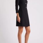 Bow Embellished A-Line Dress Thumbnail 4