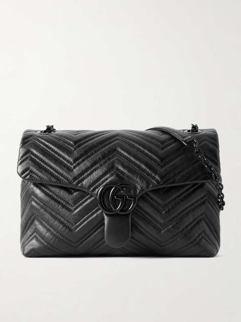 GG Marmont Quilted Leather Shoulder Bag Full Size Image 1