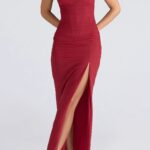 Lini Sleeveless Mesh Gown Thumbnail 3