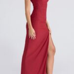 Lini Sleeveless Mesh Gown Thumbnail 5