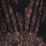 Lucienne Long Sleeve Stretch Lace Minidress Thumbnail 5