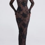 Lucienne Strapless Stretch Lace Gown with Bolero Thumbnail 5