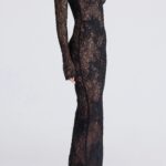 Lucienne Strapless Stretch Lace Gown with Bolero Thumbnail 2