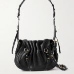 Bolton Embellished Tasseled Textured-leather Shoulder Bag Thumbnail 1