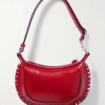 Oskan Moon Studded Leather Shoulder Bag Thumbnail 3
