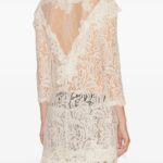 Rubiana Floral-lace Ruffled Dress Thumbnail 5