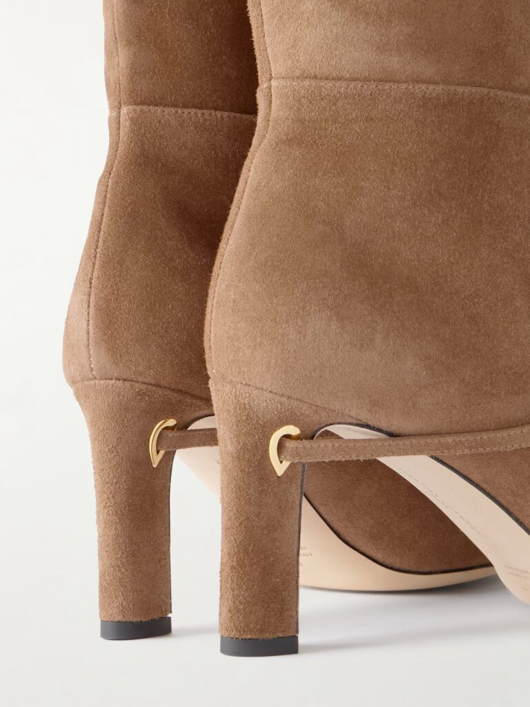 Samuele 85 Suede Knee Boots Full Size Image 5