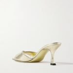 Skye 70 Cracked Metallic Mules Thumbnail 3