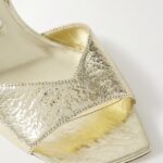 Skye 70 Cracked Metallic Mules Thumbnail 4