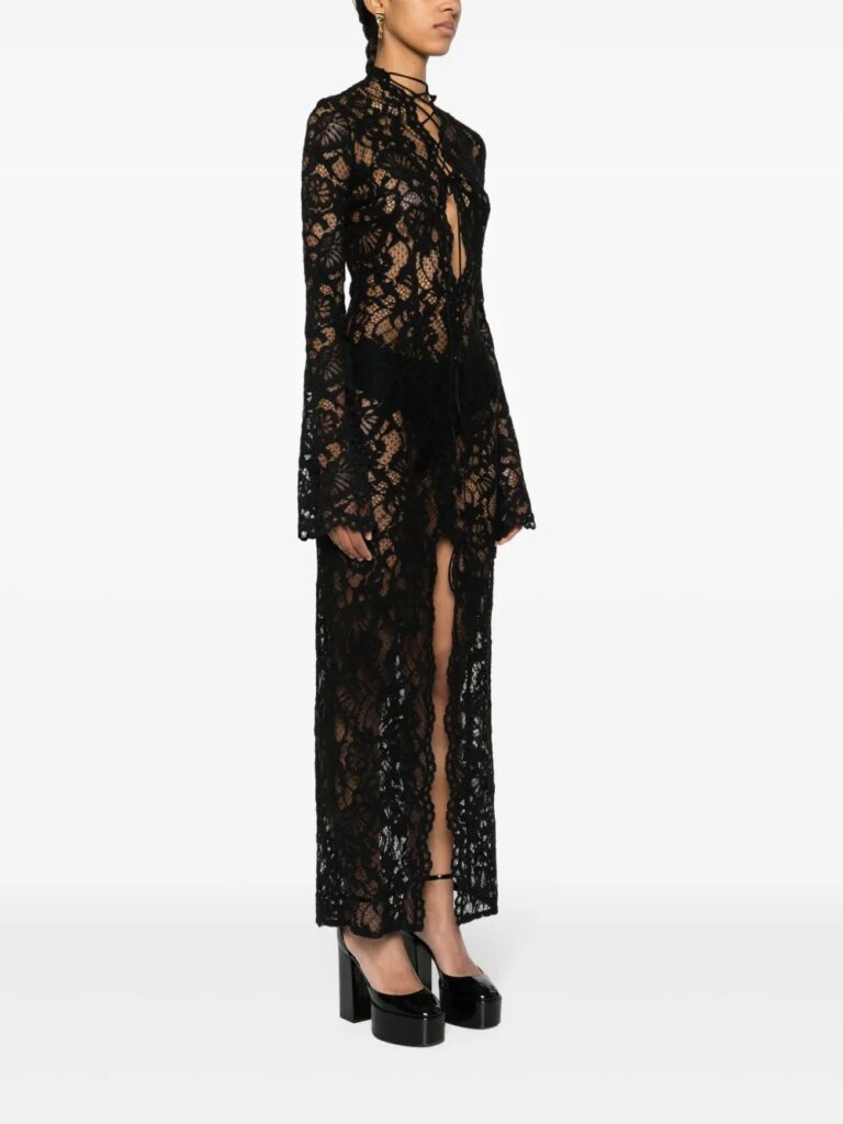 Sally Lace Midi Dress Full Size Image 2