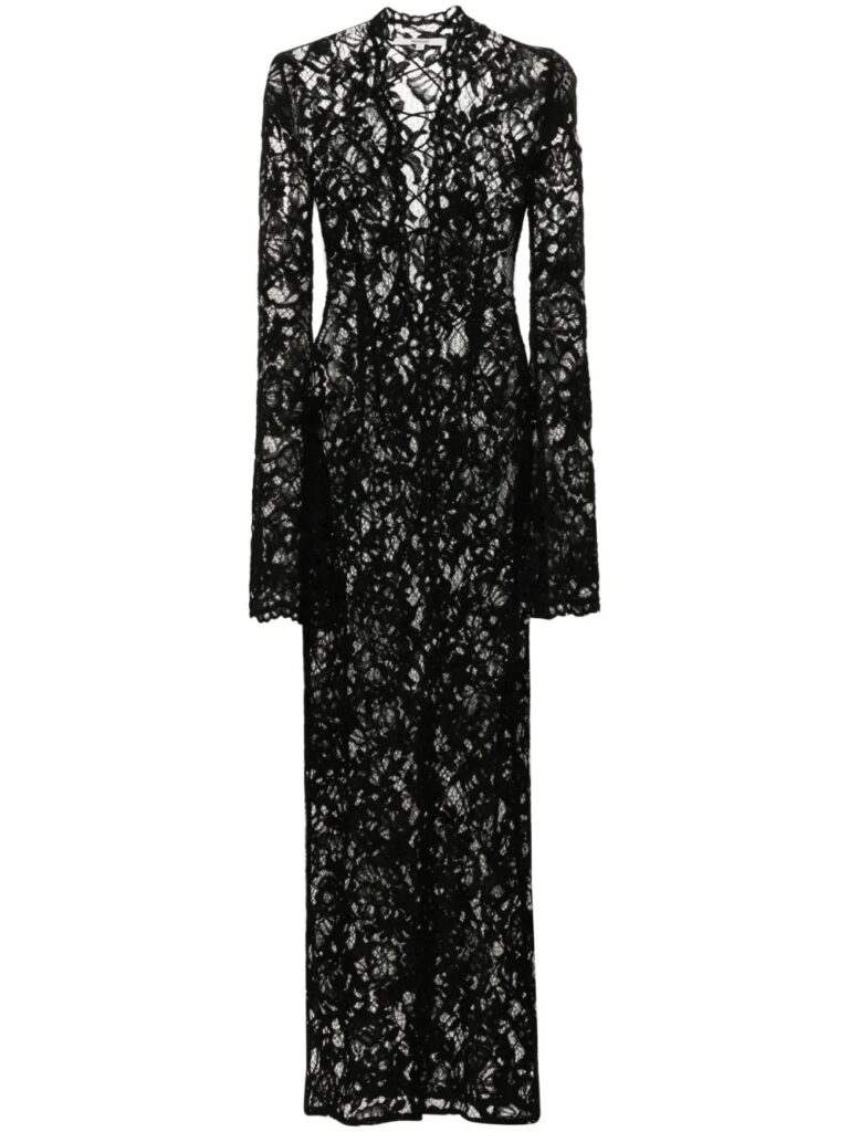 Sally Lace Midi Dress Full Size Image 3