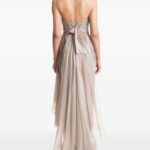 Pleated Lace-trim Gown Thumbnail 2