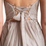Pleated Lace-trim Gown Thumbnail 3