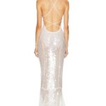 Low Back Fara Slip Fishtail Gown Thumbnail 4