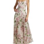 Cherry Blossom Organza Gown Thumbnail 2