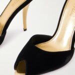 Jessica Velvet Sandals Thumbnail 2