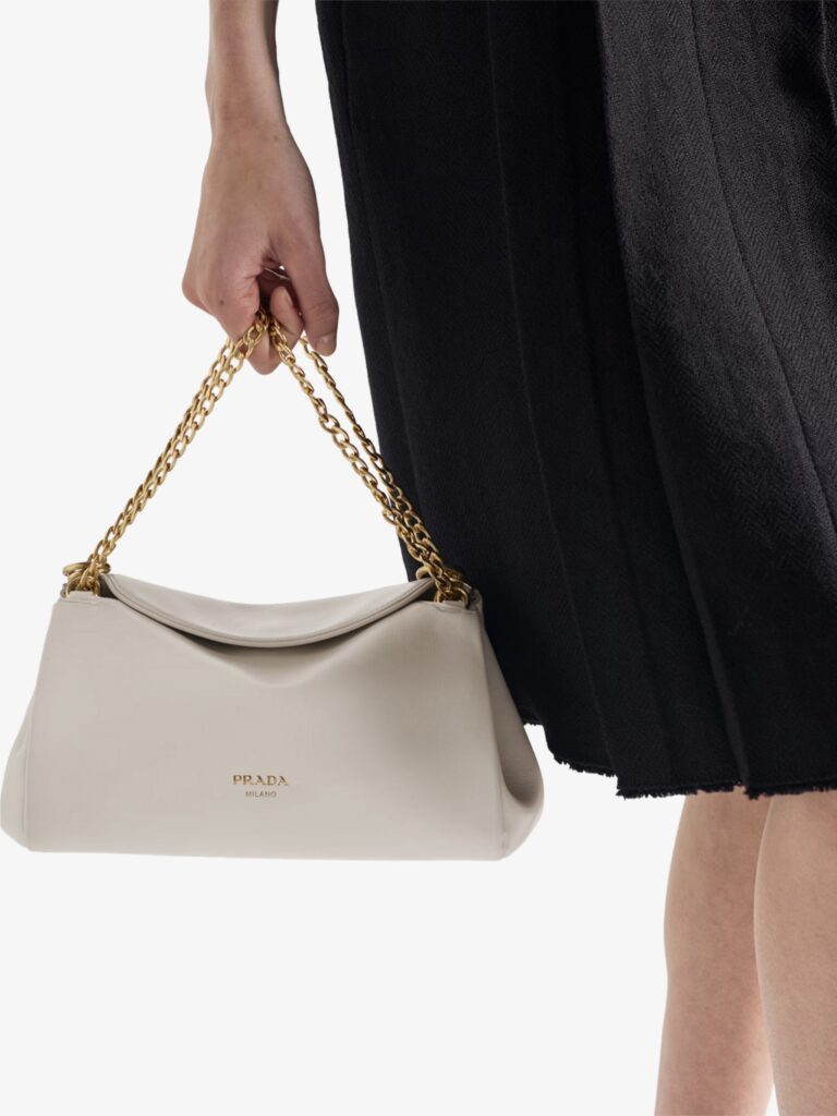 Tumulte Branded Leather Shoulder Bag Full Size Image 5