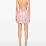 Floral-embroidered Mini Dress Thumbnail 3