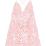 Floral-embroidered Mini Dress Thumbnail 5