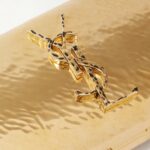 Gold-tone Clutch Thumbnail 2