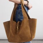 Le À 7 Bea Suede Tote Thumbnail 4