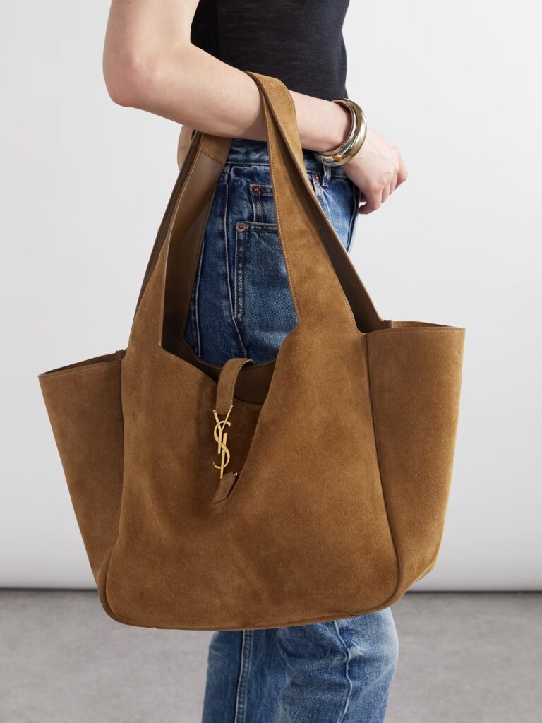 Le À 7 Bea Suede Tote Full Size Image 4