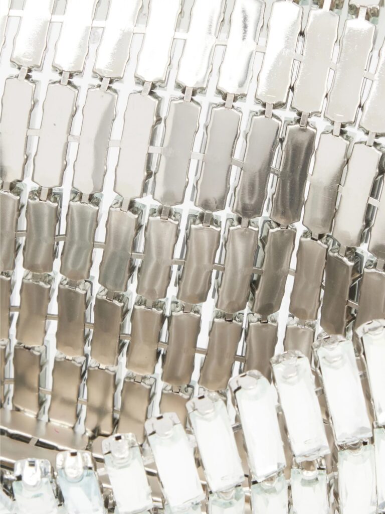 Crystal Bow Metal Shoulder Bag Full Size Image 3