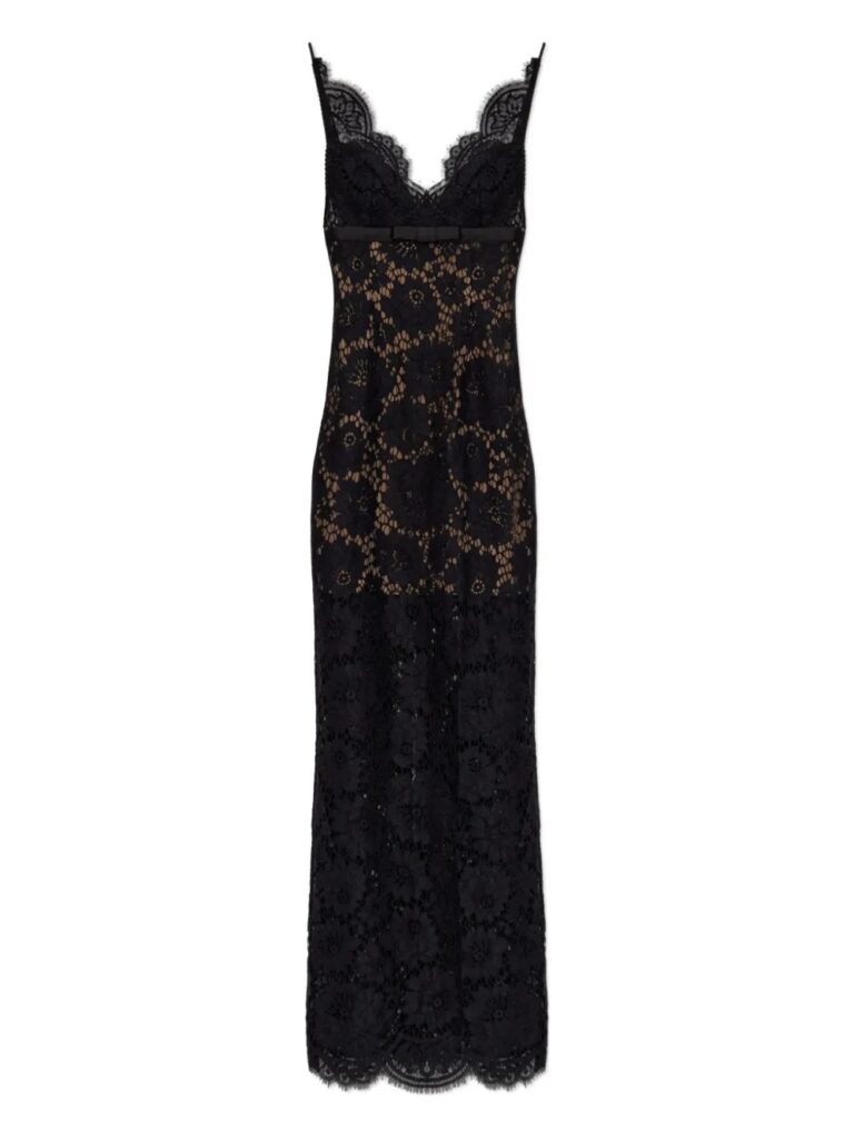Floral-lace Maxi Dress Full Size Image 2