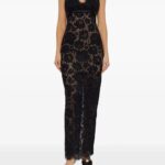 Floral-lace Maxi Dress Thumbnail 1