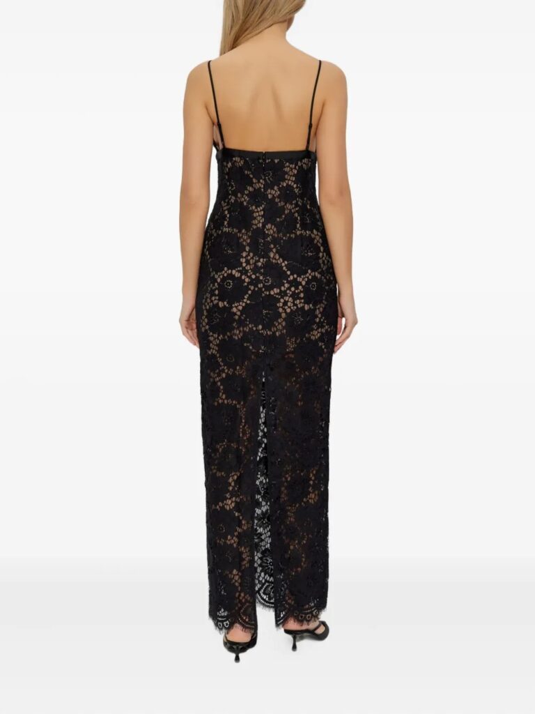 Floral-lace Maxi Dress Full Size Image 5