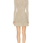 Lurex Knit Mini Dress Thumbnail 2