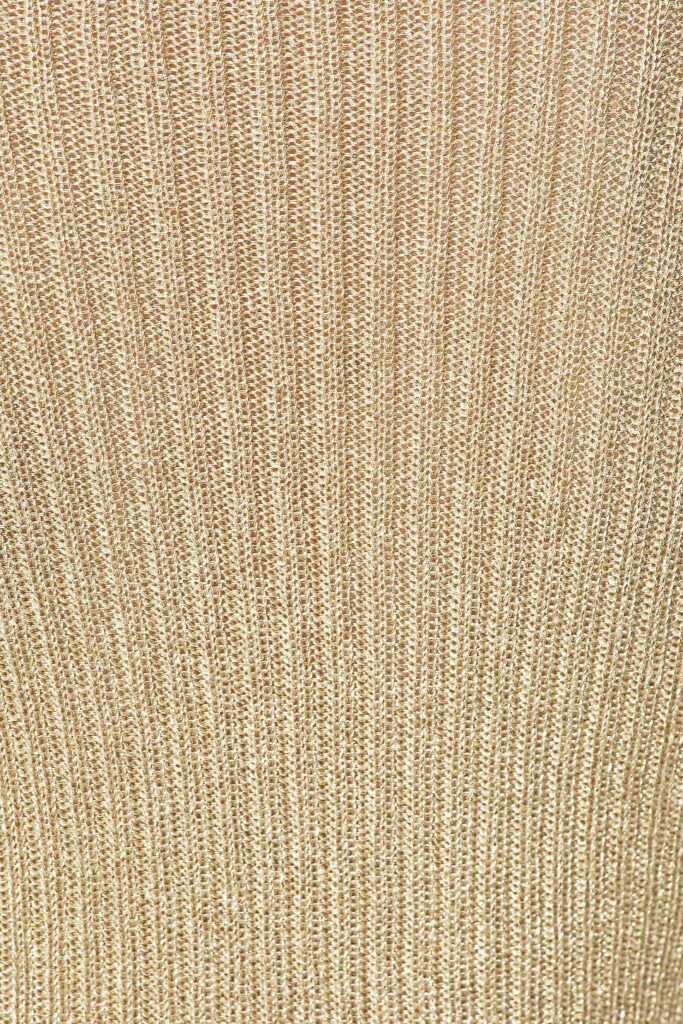 Lurex Knit Mini Dress Full Size Image 3