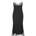 Nadia Lace-trimmed Midi Dress Thumbnail 2