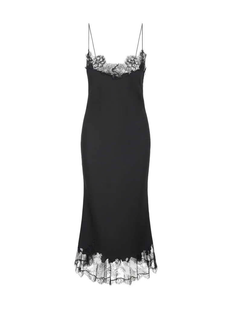 Nadia Lace-trimmed Midi Dress Full Size Image 2