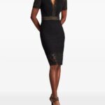 Brone Lace Pleated Dress Thumbnail 1