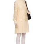 Beige Layered Midi Dress Thumbnail 2