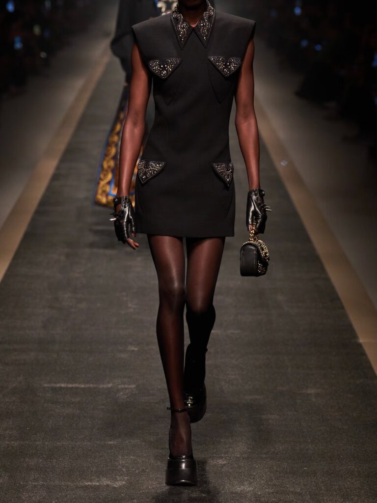 Embellished Leather Tote Full Size Image 4