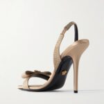 Opera Embellished Satin Slingback Sandals Thumbnail 2
