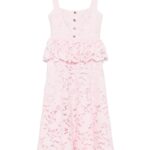 Floral-lace Midi Dress Thumbnail 2