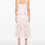 Floral-lace Midi Dress Thumbnail 3