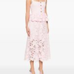 Floral-lace Midi Dress Thumbnail 4