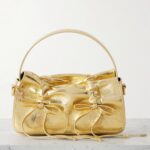 Micro Metallic Crinkled-Leather Tope Thumbnail 1