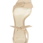 Clarita 75mm Bow Leather Sandals Thumbnail 4